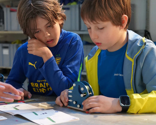 Bouwpakket maat S. Groepsgrootte: t/m 12 kinderen