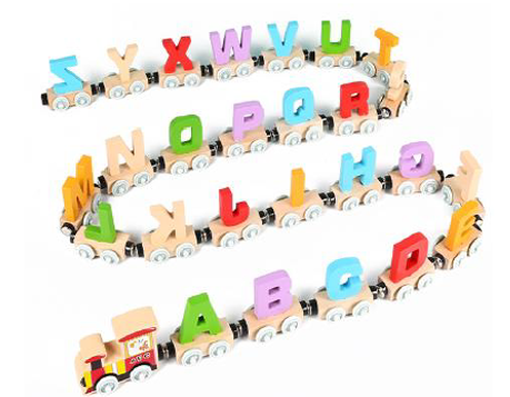 ABC Magneet trein